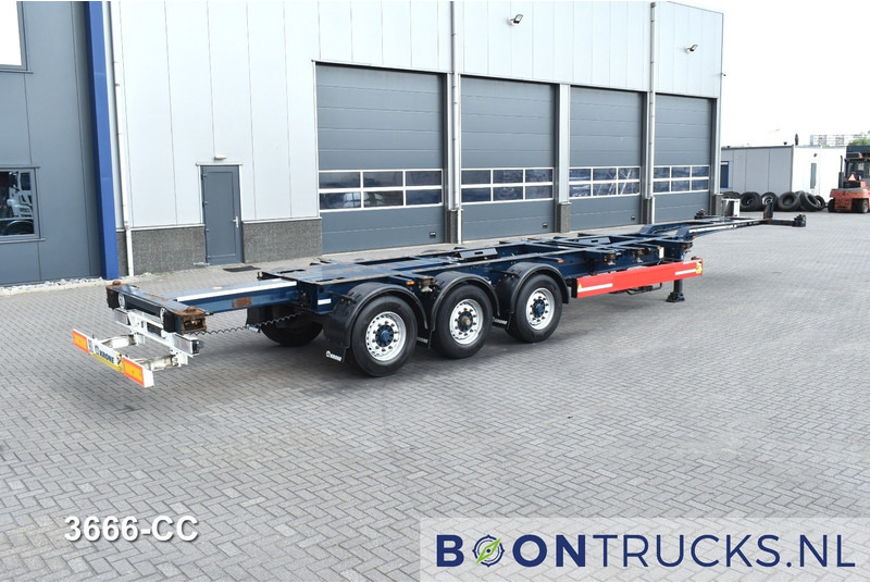 Krone SD BOX LINER | 2x20-40-45ft HC * LIFT AXLE * BPW/DISC * EXTENDABLE REAR * 10x AVAILABLE - Semirremolque portacontenedore/ Intercambiable: foto 2 Krone SD BOX LINER | 2x20-40-45ft HC * LIFT AXLE * BPW/DISC * EXTENDABLE REAR * 10x AVAILABLE - Semirremolque portacontenedore/ Intercambiable: foto 2
