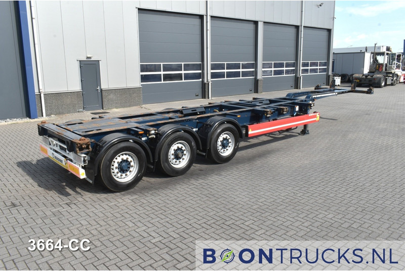 Krone SD BOX LINER | 2x20-40-45ft HC * LIFT AXLE * BPW/DISC * EXTENDABLE REAR * 7x AVAILABLE - Semirremolque portacontenedore/ Intercambiable: foto 1 Krone SD BOX LINER | 2x20-40-45ft HC * LIFT AXLE * BPW/DISC * EXTENDABLE REAR * 7x AVAILABLE - Semirremolque portacontenedore/ Intercambiable: foto 1