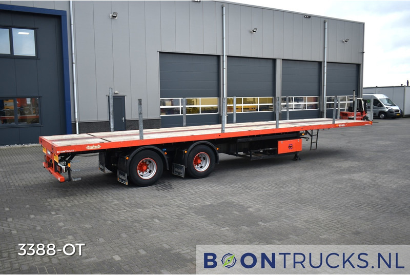 Nooteboom O 35VV | 750cm EXTENDABLE * HARDWOOD FLOOR * NL TRAILER * APK 07-2025 - Semirremolque plataforma/ Caja abierta: foto 1 Nooteboom O 35VV | 750cm EXTENDABLE * HARDWOOD FLOOR * NL TRAILER * APK 07-2025 - Semirremolque plataforma/ Caja abierta: foto 1