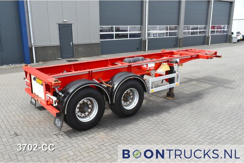 Pacton TXC 233 | 20ft * 2980 Kg * BPW / DRUM * NL TRAILER * 5x AVAILABLE - Semirremolque portacontenedore/ Intercambiable: foto 1 Pacton TXC 233 | 20ft * 2980 Kg * BPW / DRUM * NL TRAILER * 5x AVAILABLE - Semirremolque portacontenedore/ Intercambiable: foto 1