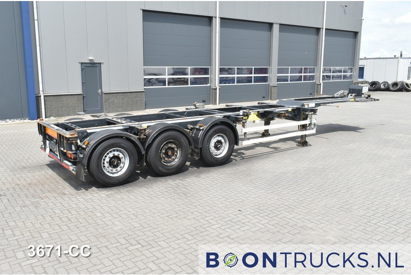 Renders EURO 925 | 2x20-30-40-45ft HC * LIFT AXLE * DISC BRAKES * EXTENDABLE REAR * MOT - Semirremolque portacontenedore/ Intercambiable: foto 1 Renders EURO 925 | 2x20-30-40-45ft HC * LIFT AXLE * DISC BRAKES * EXTENDABLE REAR * MOT - Semirremolque portacontenedore/ Intercambiable: foto 1