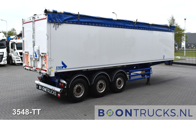Stas S300CX | TIPPER 53 M³ * AGROSTAR * SAF / DISC * ALU * APK 11-2025 - Semirremolque volquete: foto 5 Stas S300CX | TIPPER 53 M³ * AGROSTAR * SAF / DISC * ALU * APK 11-2025 - Semirremolque volquete: foto 5