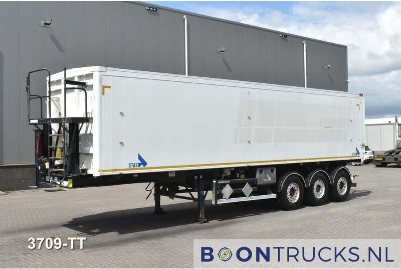 Stas S300CX TIPPER | 57 M3 * LIFT AXLE * ALU * 90% TIRES * NL TRAILER * APK 03-2026 - Semirremolque volquete: foto 1 Stas S300CX TIPPER | 57 M3 * LIFT AXLE * ALU * 90% TIRES * NL TRAILER * APK 03-2026 - Semirremolque volquete: foto 1