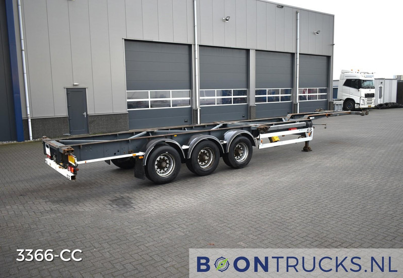 Van Hool 3B2015 FIXED CHASSIS | 2x20-40ft HC * 4600 Kg * NL TRAILER - Semirremolque portacontenedore/ Intercambiable: foto 1 Van Hool 3B2015 FIXED CHASSIS | 2x20-40ft HC * 4600 Kg * NL TRAILER - Semirremolque portacontenedore/ Intercambiable: foto 1