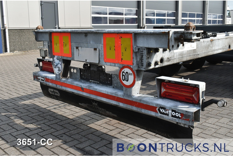 Semirremolque portacontenedore/ Intercambiable Van Hool A3C002 2x20-30-40-45ft HC * LIFT AXLE * SAF / DISC * EXTENDABLE REAR: foto 11