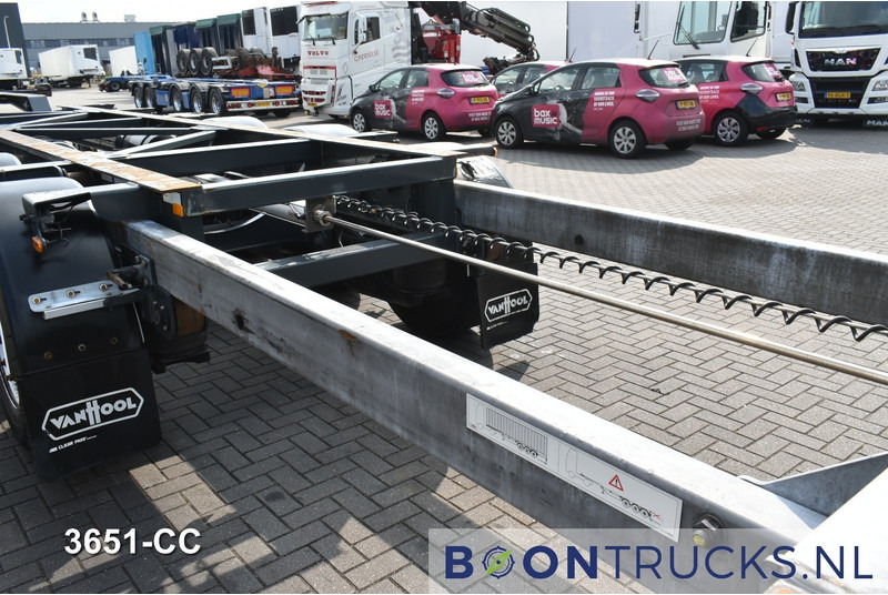 Semirremolque portacontenedore/ Intercambiable Van Hool A3C002 2x20-30-40-45ft HC * LIFT AXLE * SAF / DISC * EXTENDABLE REAR: foto 10