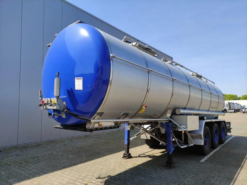 Burg 26165 liter Tankoplegger 1 kamer MET RVS Pomp - Semirremolque cisterna: foto 1 Burg 26165 liter Tankoplegger 1 kamer MET RVS Pomp - Semirremolque cisterna: foto 1
