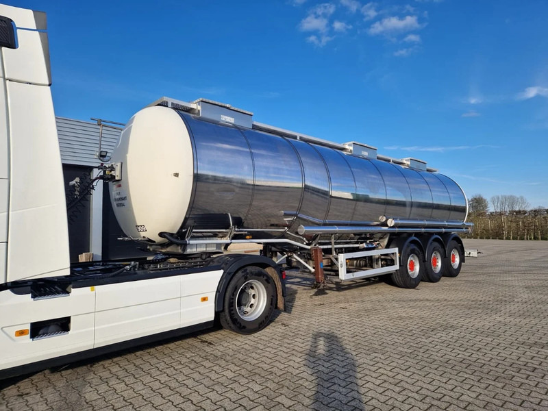 Feldbinder 38000 liter 3 kamer tankoplegger met CIP Leiding - Semirremolque cisterna: foto 1 Feldbinder 38000 liter 3 kamer tankoplegger met CIP Leiding - Semirremolque cisterna: foto 1