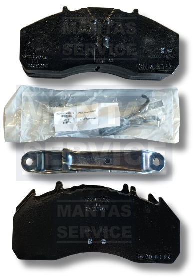 VOLVO BRAKE PAD KIT - DRAG FREE 24226155, 23149532, 21352570 - Pastillas de freno para Camión: foto 2 VOLVO BRAKE PAD KIT - DRAG FREE 24226155, 23149532, 21352570 - Pastillas de freno para Camión: foto 2