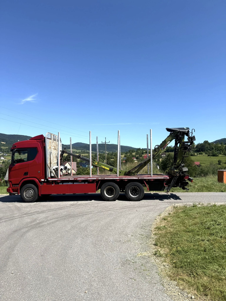 SCANIA R520 XT - Camión forestal, Camión grúa: foto 4 SCANIA R520 XT - Camión forestal, Camión grúa: foto 4
