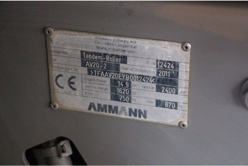 Compactador Ammann AV20-2: foto 17