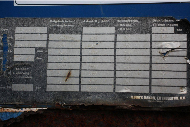 Semirremolque plataforma/ Caja abierta Floor FLO 17 30H2: foto 17