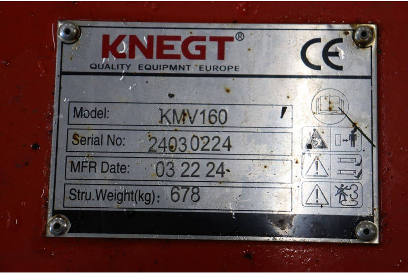 Implemento KNEGT KMV160: foto 15 Implemento KNEGT KMV160: foto 15
