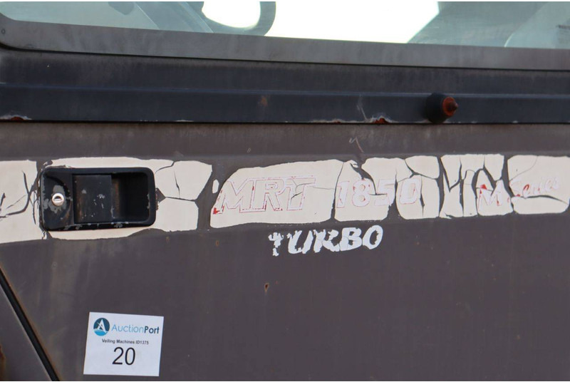 Manipulador telescópico Manitou MRT 1850: foto 16