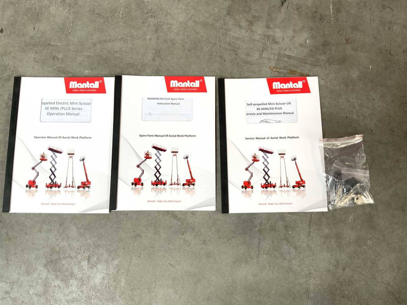 Plataforma de tijeras nuevo Mantall XE-60 Mini: foto 7 Plataforma de tijeras nuevo Mantall XE-60 Mini: foto 7