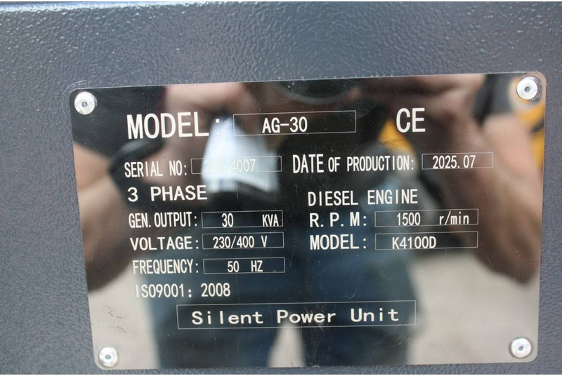 Generador industriale nuevo Power Silent AG-30: foto 10