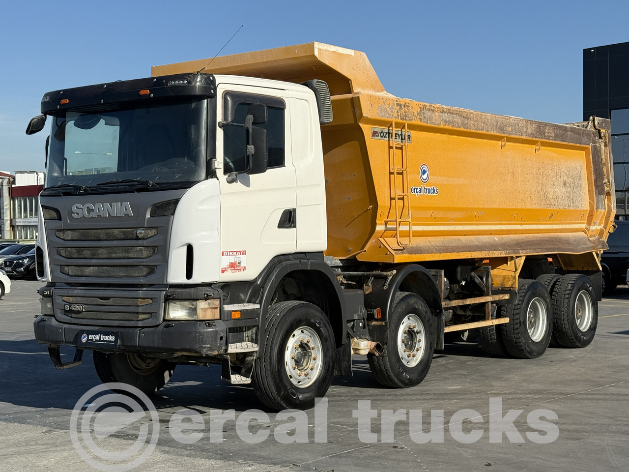 SCANIA 2012 G420/MANUAL-8X4-EURO5-HARDOX TIPPER 11 PCS - Camión volquete: foto 1 SCANIA 2012 G420/MANUAL-8X4-EURO5-HARDOX TIPPER 11 PCS - Camión volquete: foto 1