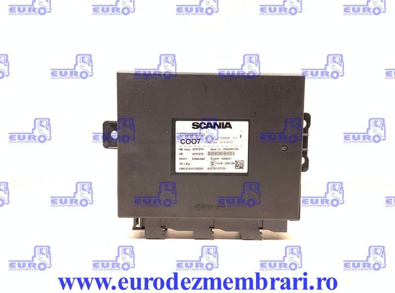 CALCULATOR COORDINATOR COO7 SCANIA R P G 2753529, 2707274, 2779636 - Unidad de control para Camión: foto 1 CALCULATOR COORDINATOR COO7 SCANIA R P G 2753529, 2707274, 2779636 - Unidad de control para Camión: foto 1