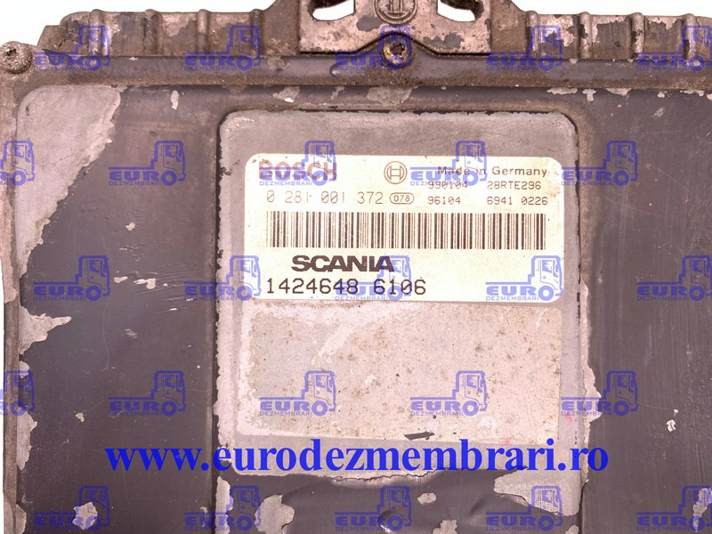 CALCULATOR MOTOR SCANIA 1424648, 0281001372, 1440666 - Unidad de control para Camión: foto 2 CALCULATOR MOTOR SCANIA 1424648, 0281001372, 1440666 - Unidad de control para Camión: foto 2