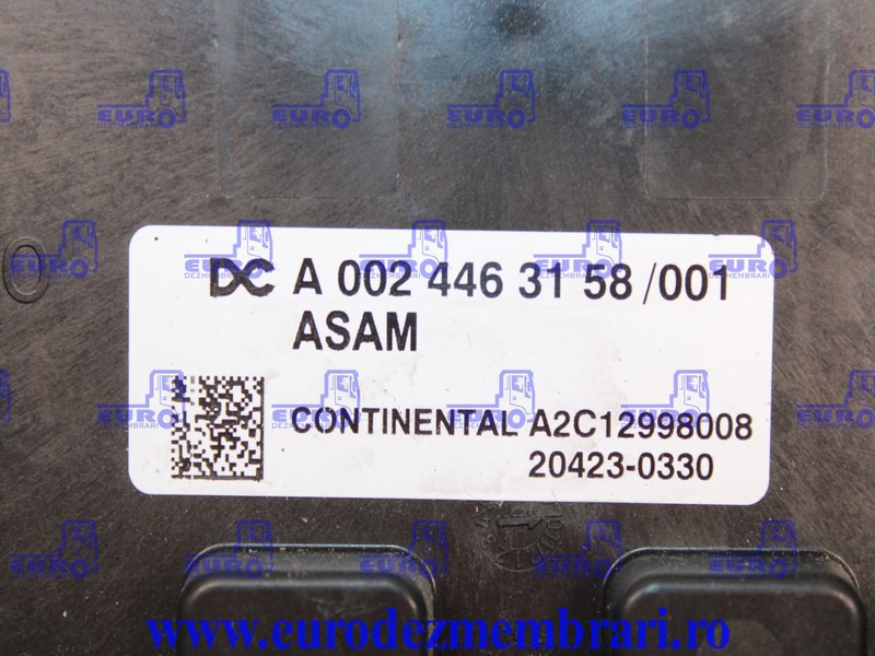 CALCULATOR TABLOU SIGURANTE ASAM MERCEDES ACTROS MP5 A0024463158, A0014469858, A0014469658 - Unidad de control para Camión: foto 3 CALCULATOR TABLOU SIGURANTE ASAM MERCEDES ACTROS MP5 A0024463158, A0014469858, A0014469658 - Unidad de control para Camión: foto 3