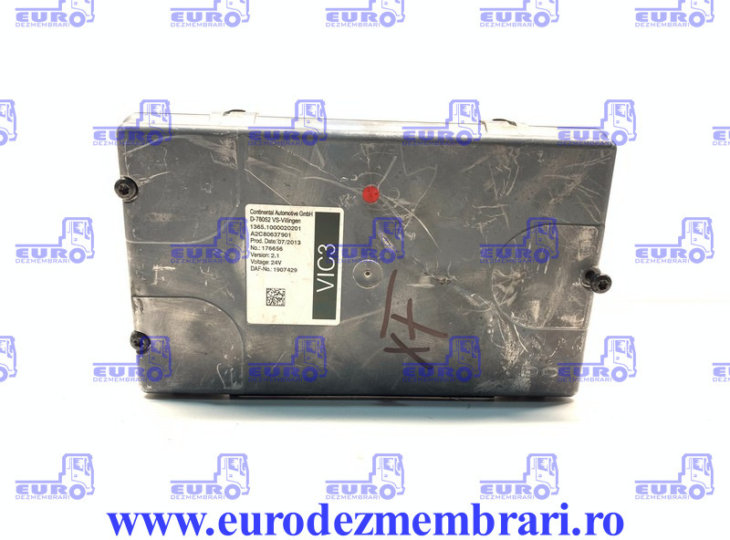 CALCULATOR VIC3 DAF XF106 1907429 - Unidad de control para Camión: foto 1 CALCULATOR VIC3 DAF XF106 1907429 - Unidad de control para Camión: foto 1