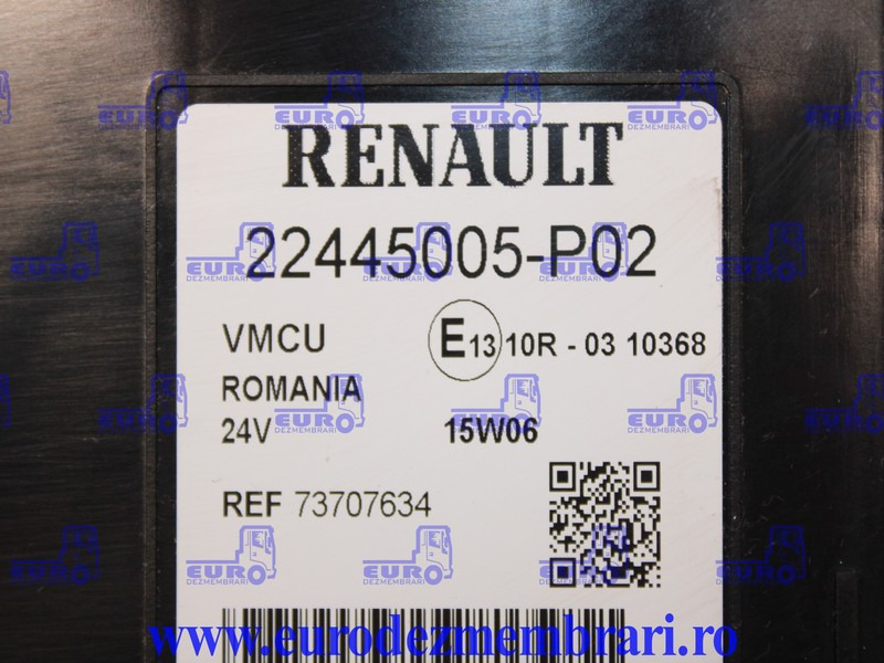 CALCULATOR VMCU RENAULT T 22445005, 22445008, 22777547, 23006079, 21936559 - Unidad de control para Camión: foto 3 CALCULATOR VMCU RENAULT T 22445005, 22445008, 22777547, 23006079, 21936559 - Unidad de control para Camión: foto 3