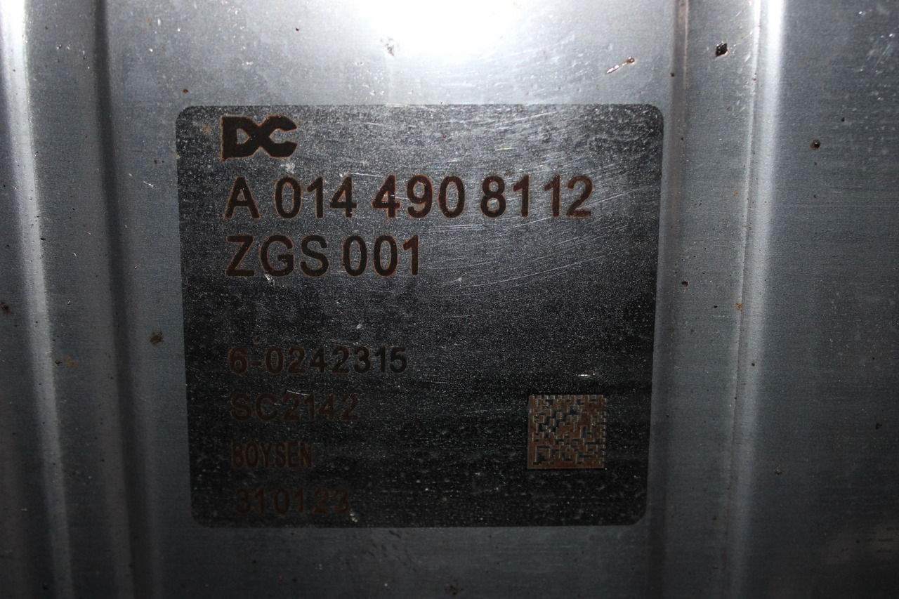 CATALIZATOR MERCEDES ACTROS MP5 A0144908112 - Convertidor catalítico para Camión: foto 4 CATALIZATOR MERCEDES ACTROS MP5 A0144908112 - Convertidor catalítico para Camión: foto 4