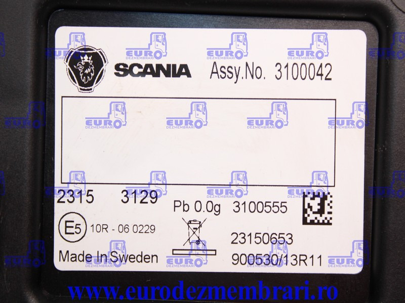 CEAS BORD SCANIA SUPER 3165898, 3139221, 3111299, 3086788, 3069731, 3029711, 2994191, 2943791, 2914824, 2863485, 2870417, 2801311, 2868366, 2839600, 2797228, 2797424, 2717225, 2709872, 2621910, 256676 - Salpicadero para Camión: foto 3 CEAS BORD SCANIA SUPER 3165898, 3139221, 3111299, 3086788, 3069731, 3029711, 2994191, 2943791, 2914824, 2863485, 2870417, 2801311, 2868366, 2839600, 2797228, 2797424, 2717225, 2709872, 2621910, 256676 - Salpicadero para Camión: foto 3