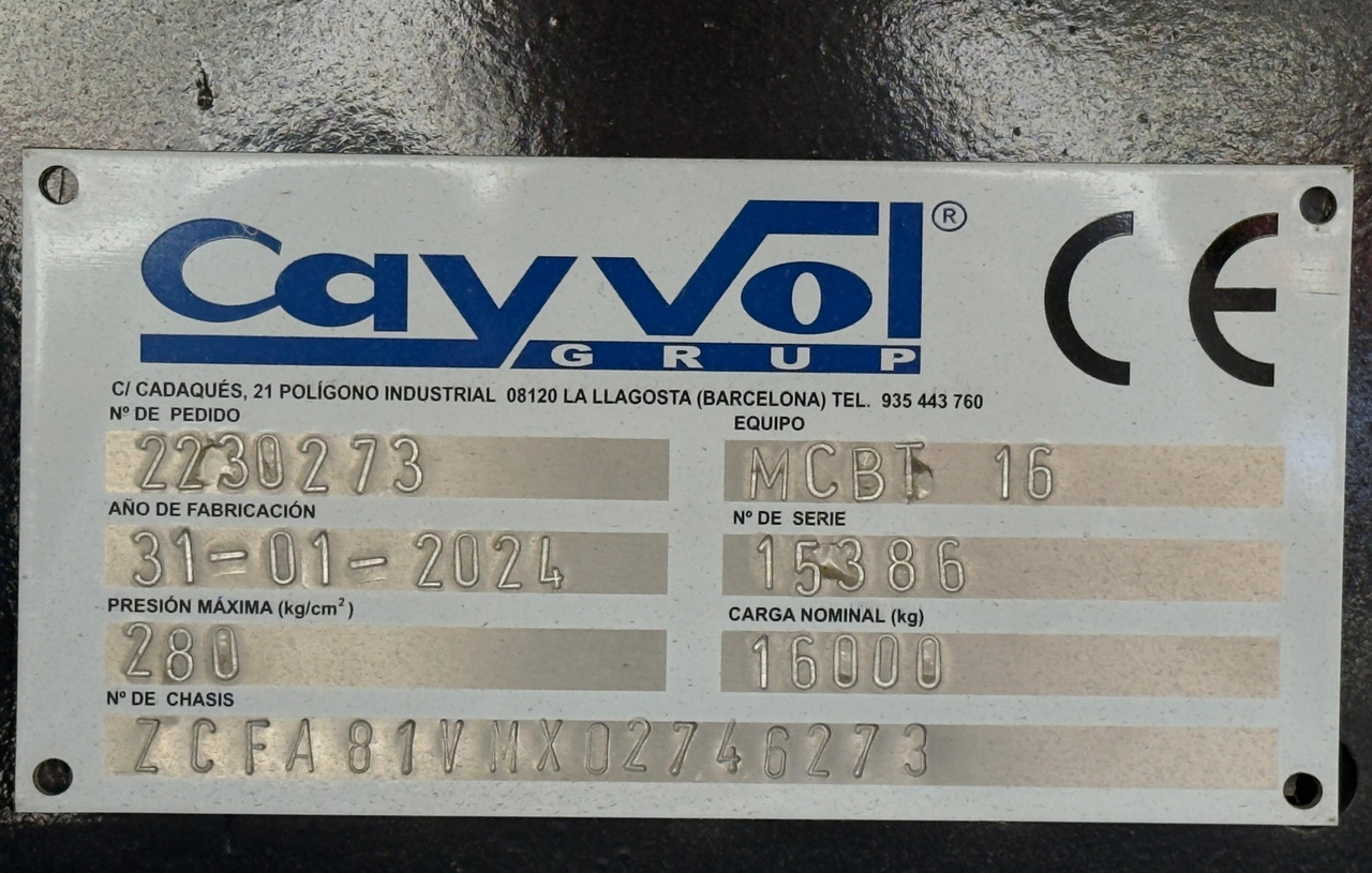 Camión portacontenedor de cadenas IVECO ML190E28L Eurocargo E6 (Track Equipment): foto 10