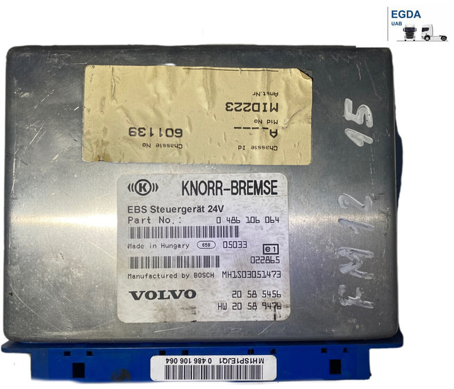 KNORR-BREMSE - Unidad de control: foto 1 KNORR-BREMSE - Unidad de control: foto 1
