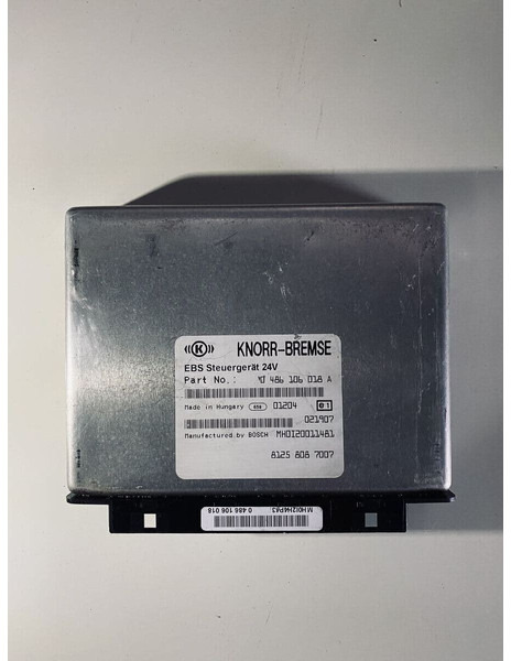KNORR-BREMSE TG - Unidad de control: foto 1 KNORR-BREMSE TG - Unidad de control: foto 1