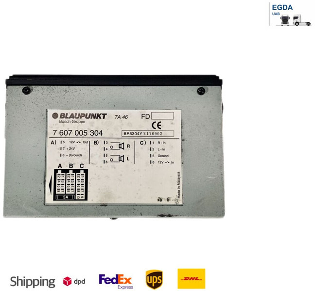 MAN TG 42 BLAUPUNKT - Unidad de control: foto 1 MAN TG 42 BLAUPUNKT - Unidad de control: foto 1