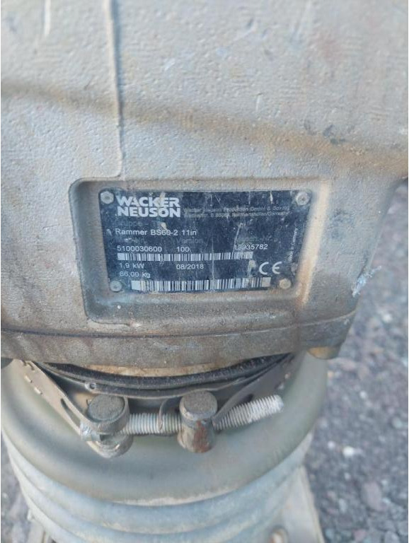 2018 Wacker Neuson BS 60-2 - Vibroapisonador: foto 2 2018 Wacker Neuson BS 60-2 - Vibroapisonador: foto 2