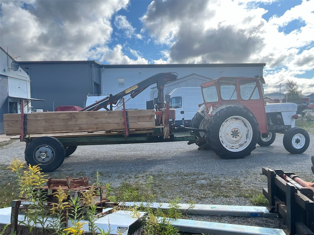 DAVID BROWN 990 med kran, kärra - Tractor: foto 4 DAVID BROWN 990 med kran, kärra - Tractor: foto 4