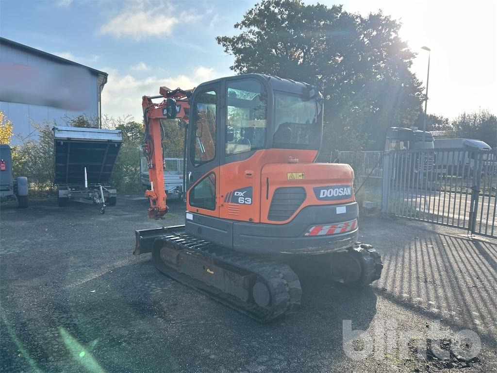 DOOSAN DX 63-3 (2018) - Excavadora de cadenas: foto 3 DOOSAN DX 63-3 (2018) - Excavadora de cadenas: foto 3