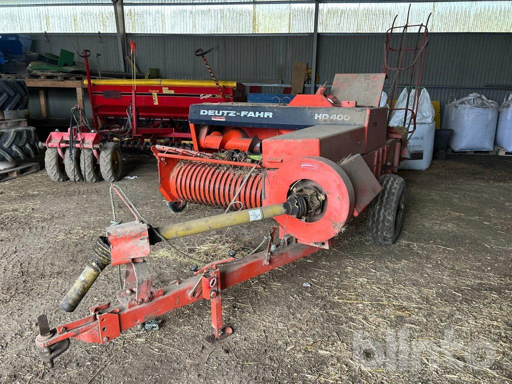 Deutz-Fahr HD 400 - Rotoempacadora: foto 1 Deutz-Fahr HD 400 - Rotoempacadora: foto 1