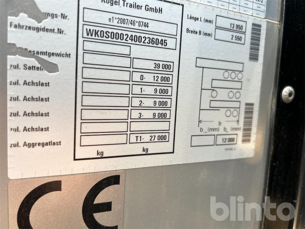 Kögel SN/24 Megaliner (2019) - Semirremolque lona: foto 5 Kögel SN/24 Megaliner (2019) - Semirremolque lona: foto 5
