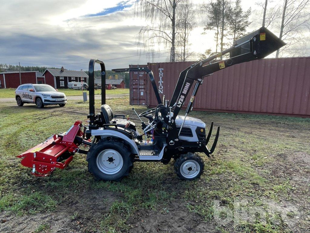 Landtrac 254 mini med jordfräs - Mini tractor: foto 4 Landtrac 254 mini med jordfräs - Mini tractor: foto 4