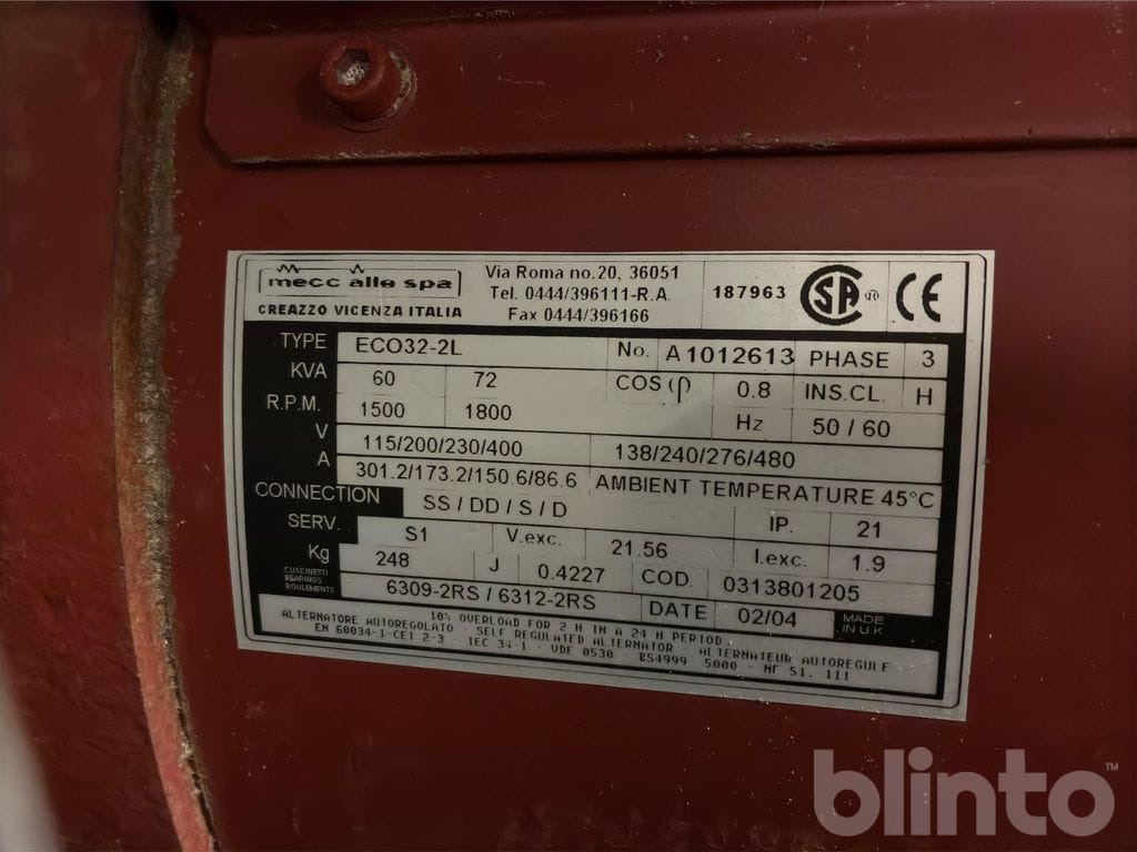 Mecc Alle Spa eco32-2L - Generador industriale: foto 4 Mecc Alle Spa eco32-2L - Generador industriale: foto 4