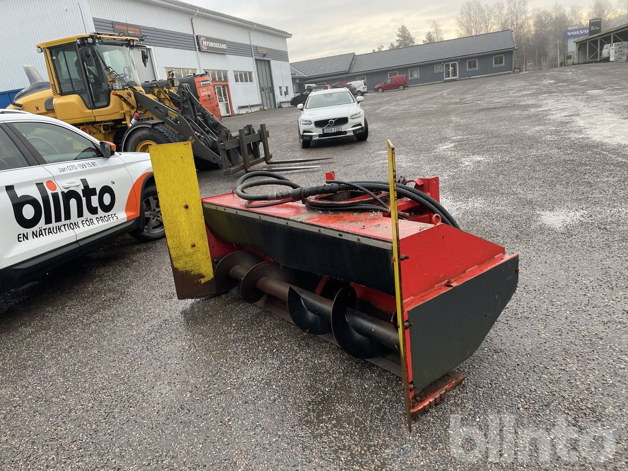 Med två hydrauliska strutar - Soplador de nieve: foto 2 Med två hydrauliska strutar - Soplador de nieve: foto 2