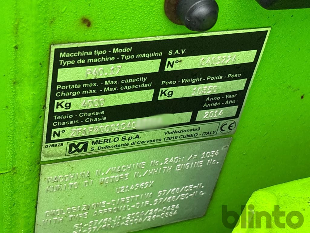 Manipulador telescópico Merlo P40.17: foto 39