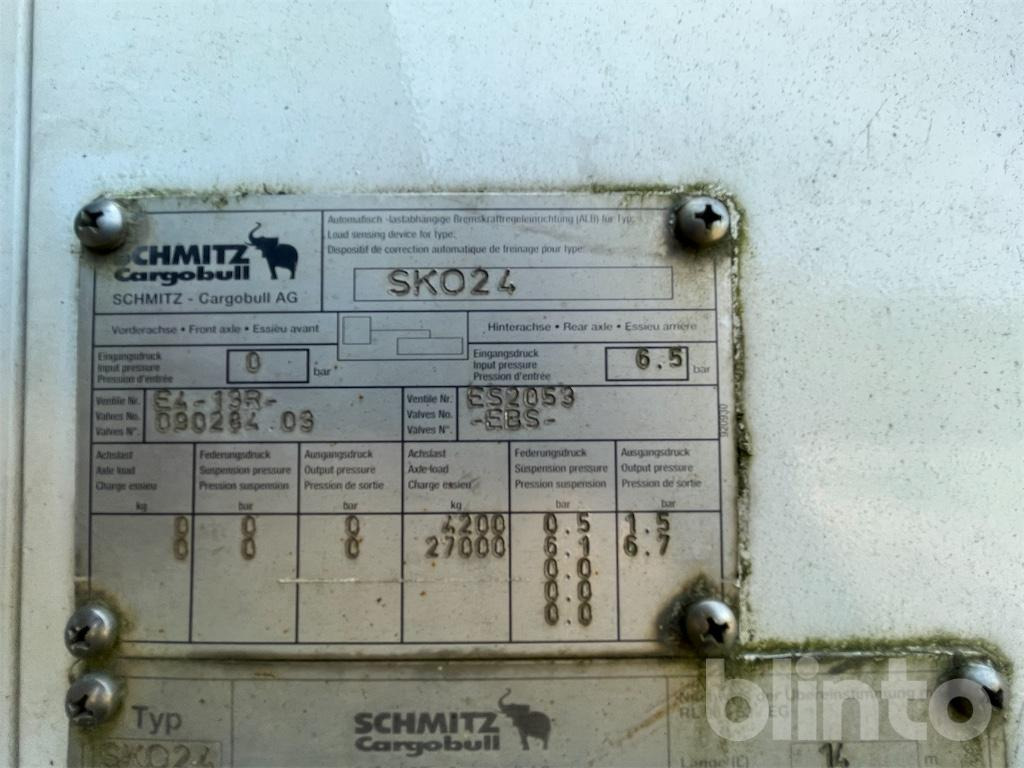 Schmitz Cargobull SK024 - Semirremolque caja cerrada: foto 5 Schmitz Cargobull SK024 - Semirremolque caja cerrada: foto 5