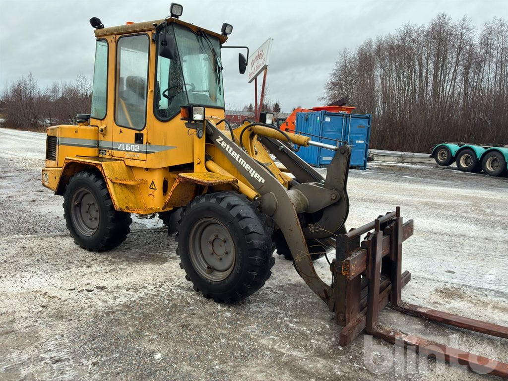 Zettelmeyer ZL602B - Cargadora de ruedas: foto 3 Zettelmeyer ZL602B - Cargadora de ruedas: foto 3