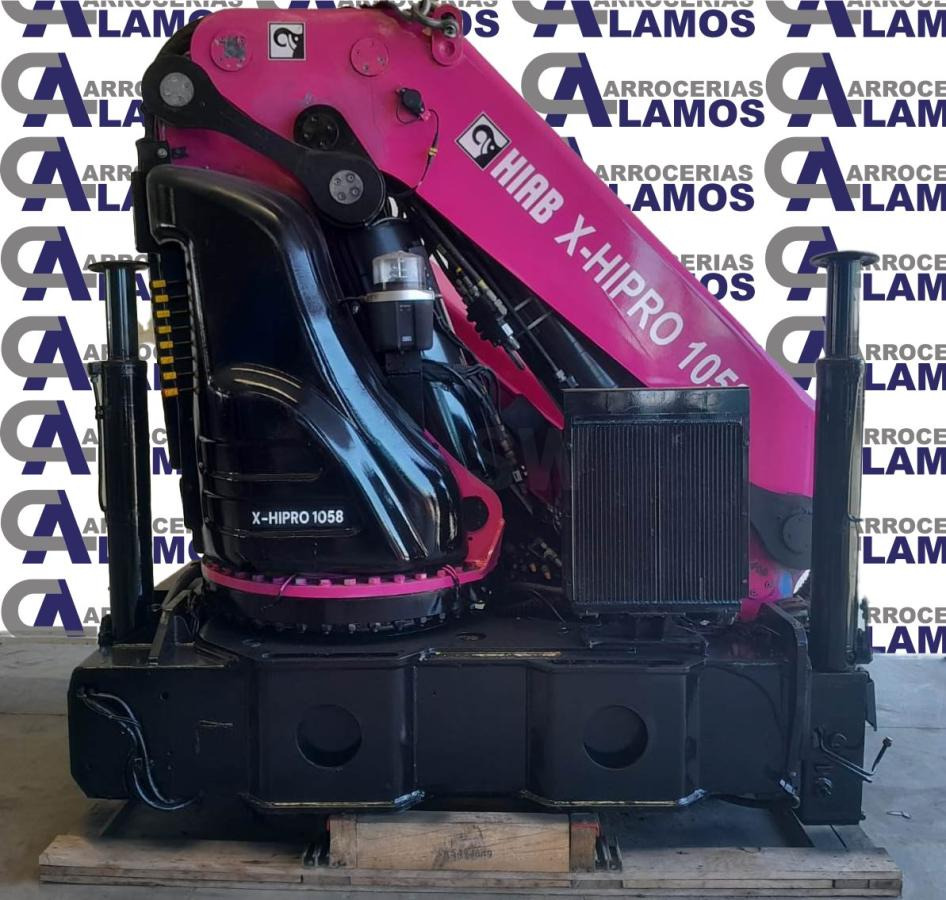 Hiab GRUA HIAB 1058 E8 + JIB 150X6 - Grúa para camión: foto 1 Hiab GRUA HIAB 1058 E8 + JIB 150X6 - Grúa para camión: foto 1