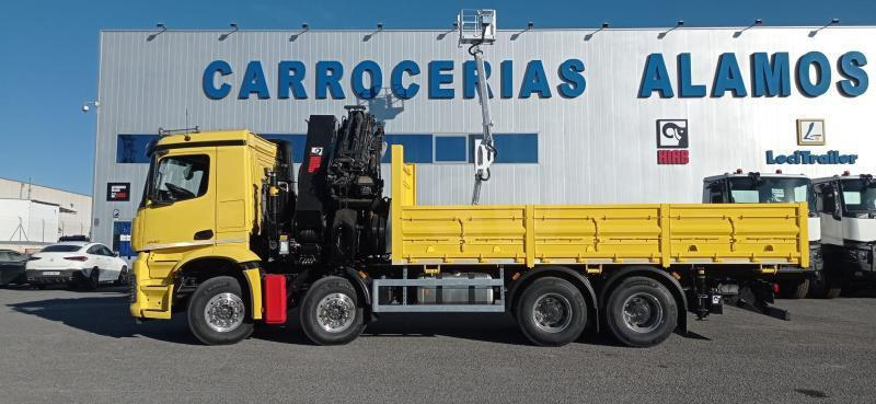 Mercedes Arocs 4140 - Camión caja abierta, Camión grúa: foto 1 Mercedes Arocs 4140 - Camión caja abierta, Camión grúa: foto 1