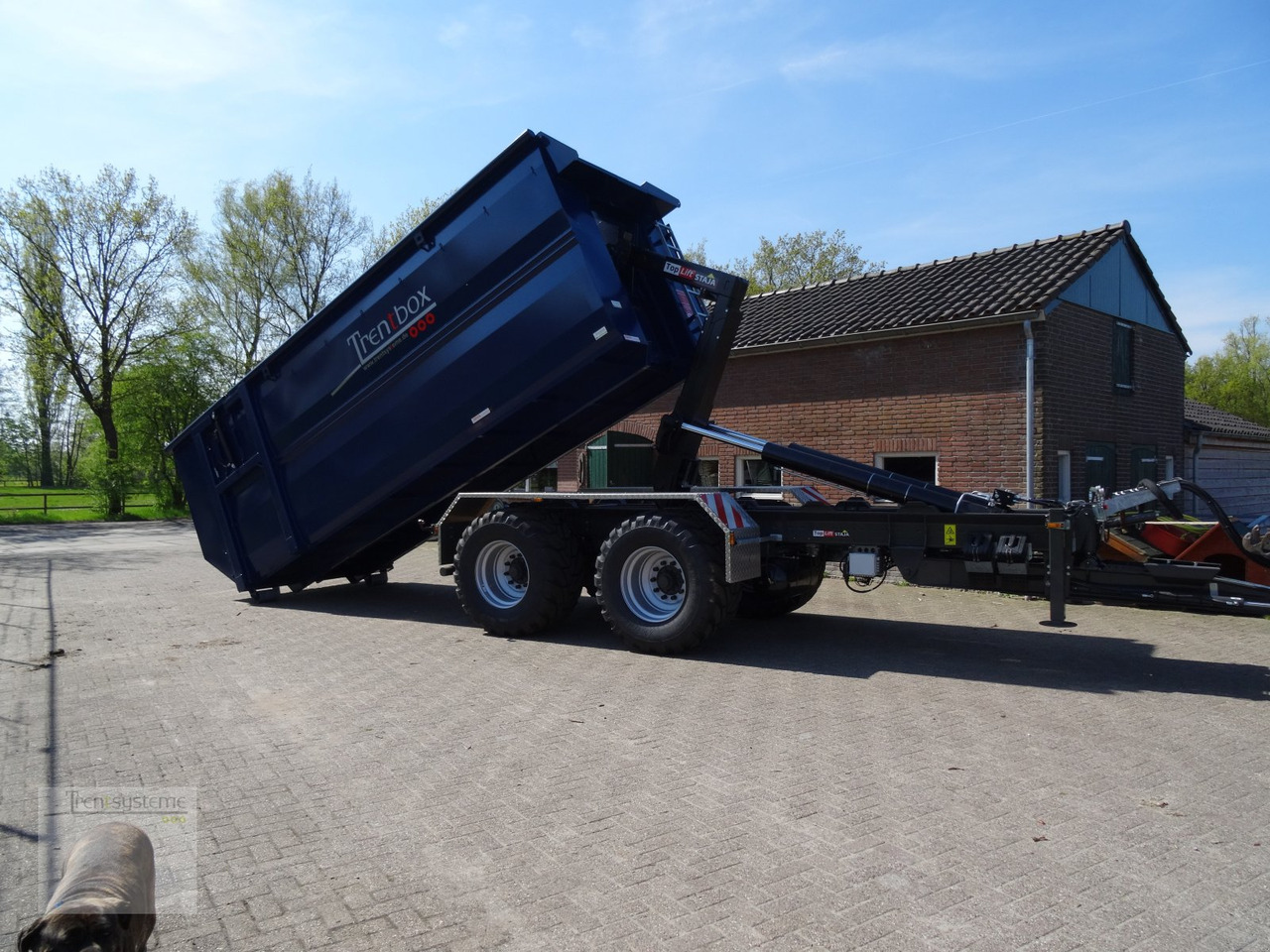 Toplift Staja TS 1862 - Remolque multilift/ Portacontenedores de cadenas: foto 3 Toplift Staja TS 1862 - Remolque multilift/ Portacontenedores de cadenas: foto 3