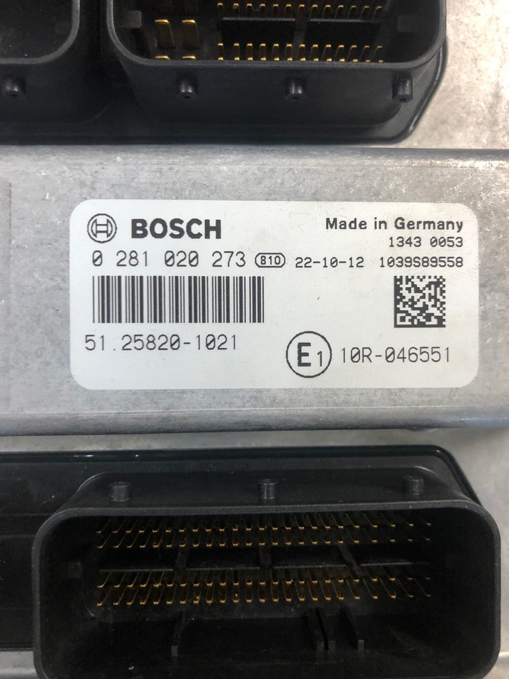CENTRALINA EDC NUOVA - RIF. BOSCH 0281020273 - RIF. MAN 51258357674 - Unidad de control: foto 2 CENTRALINA EDC NUOVA - RIF. BOSCH 0281020273 - RIF. MAN 51258357674 - Unidad de control: foto 2