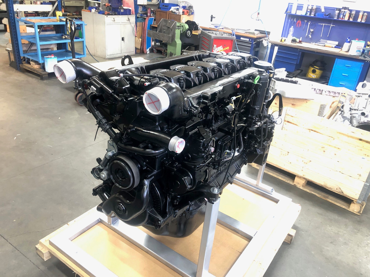 MOTORE COMPLETO MAN D2876LF12 / D2876 LF12 - D2876LF13 / D2876 LF13 - Motor: foto 2 MOTORE COMPLETO MAN D2876LF12 / D2876 LF12 - D2876LF13 / D2876 LF13 - Motor: foto 2