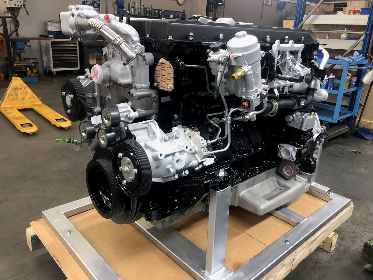 MOTORE MAN D2066LOH12 / MAN D2066 LOH12 - Motor: foto 5 MOTORE MAN D2066LOH12 / MAN D2066 LOH12 - Motor: foto 5