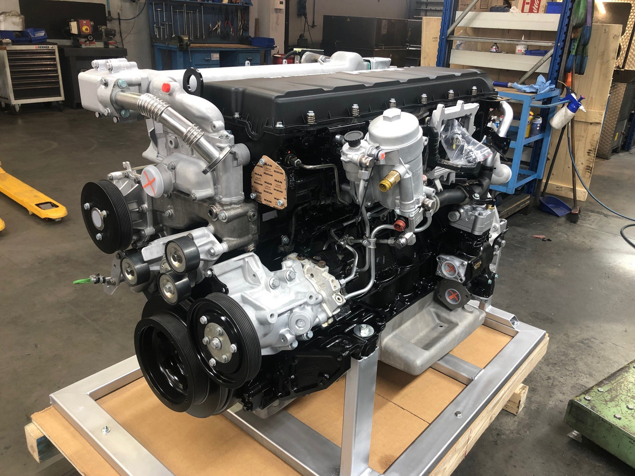 MOTORE MAN D2066LOH12 / MAN D2066 LOH12 - Motor: foto 1 MOTORE MAN D2066LOH12 / MAN D2066 LOH12 - Motor: foto 1